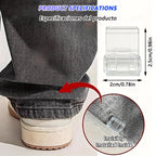 Lot de 10 Clips Invisibles pour Ourlet de Pantalon – Fixation Rapide Sans Couture et Invisible