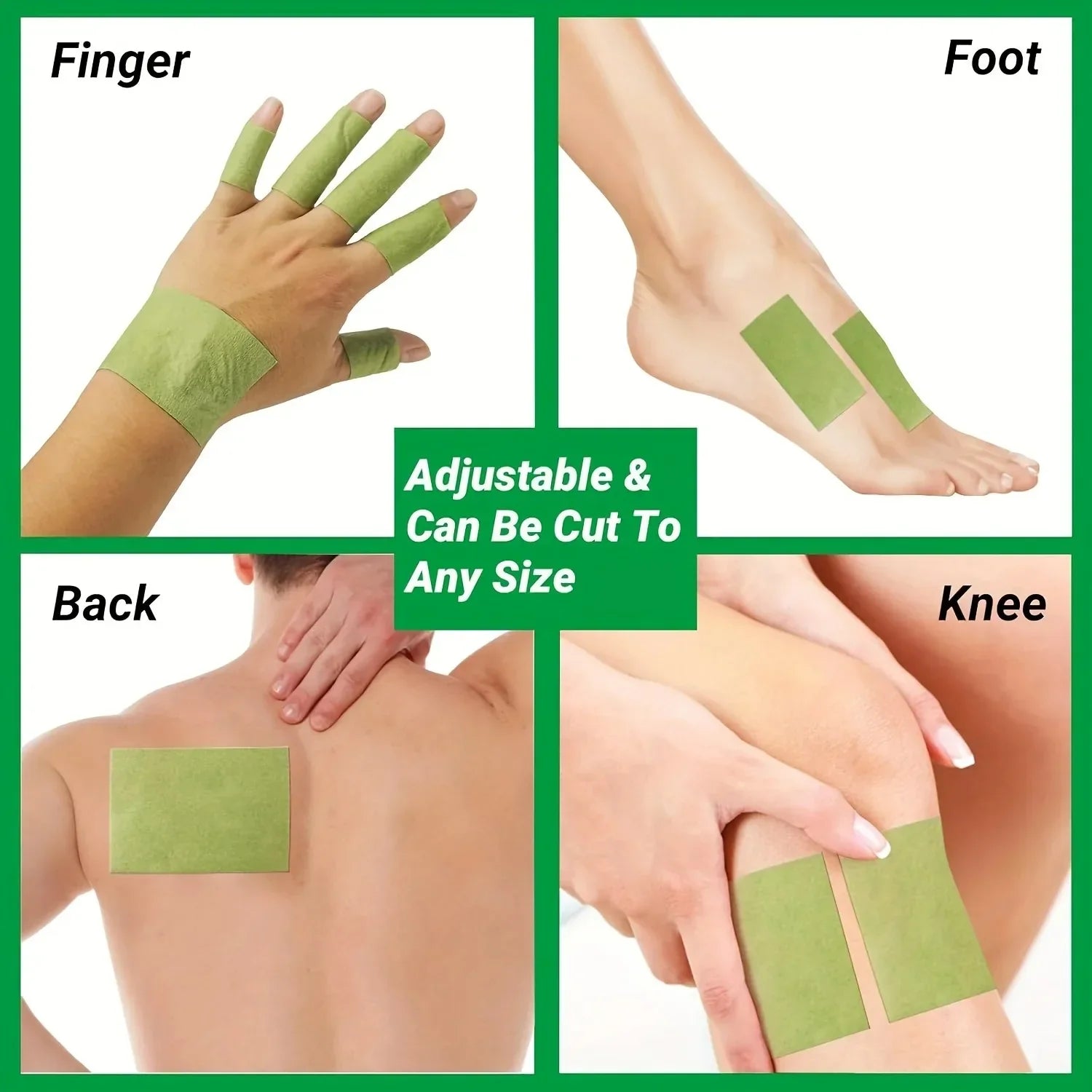 12x Patchs auto-chauffants anti-douleurs articulaires et musculaires