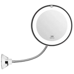 Miroir grossissant avec LED intégrée