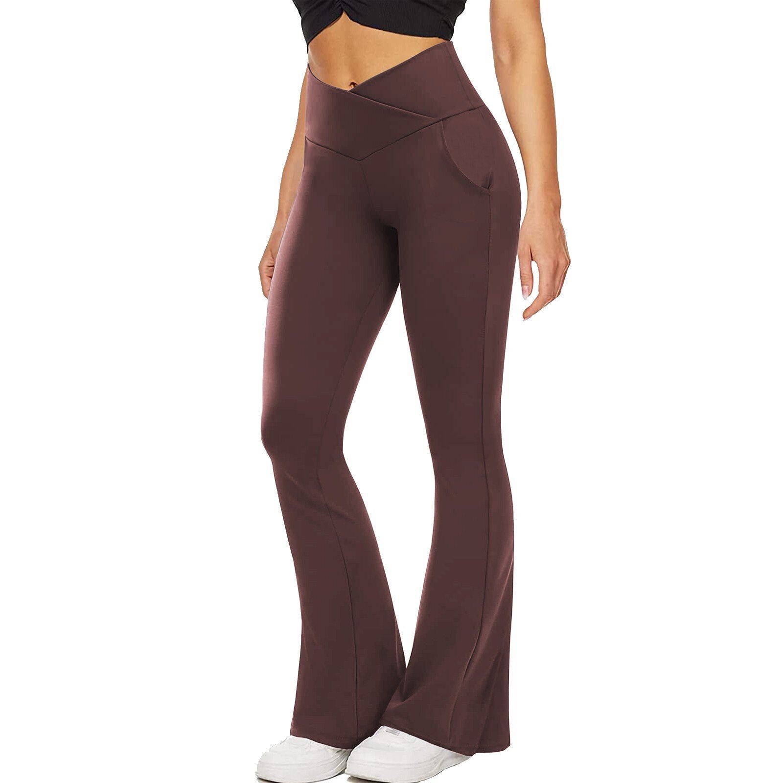 Legging évasé confort + Effet ventre plat