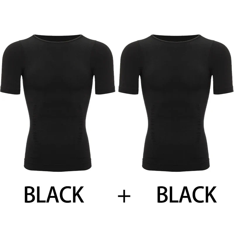T-Shirt Gainant Homme avec Correction Posture
