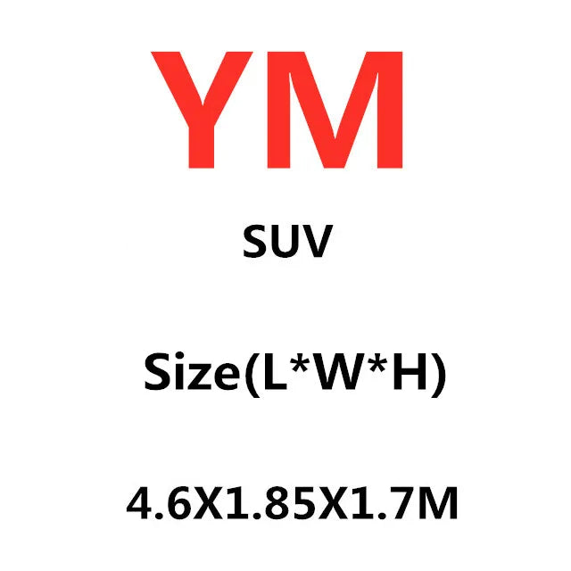 Housse de Voiture Universelle Imperméable SUV/Berline Protection UV, Pluie & Neige – Fermeture Zippée et Repères Réfléchissants