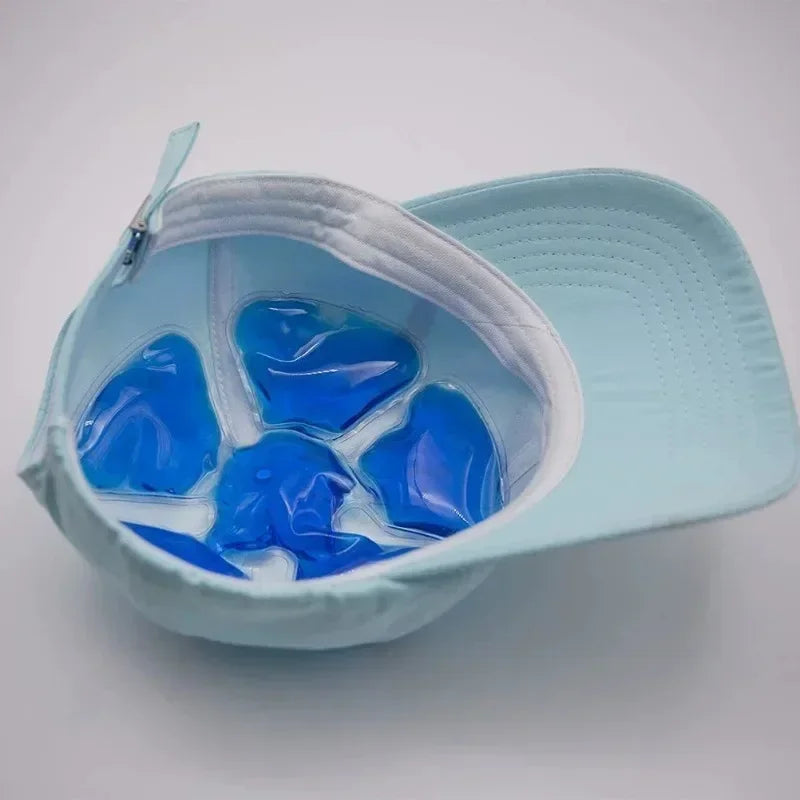 Ice Pack Réutilisable en Gel – Coussin Rafraîchissant pour Casquette et Chapeau