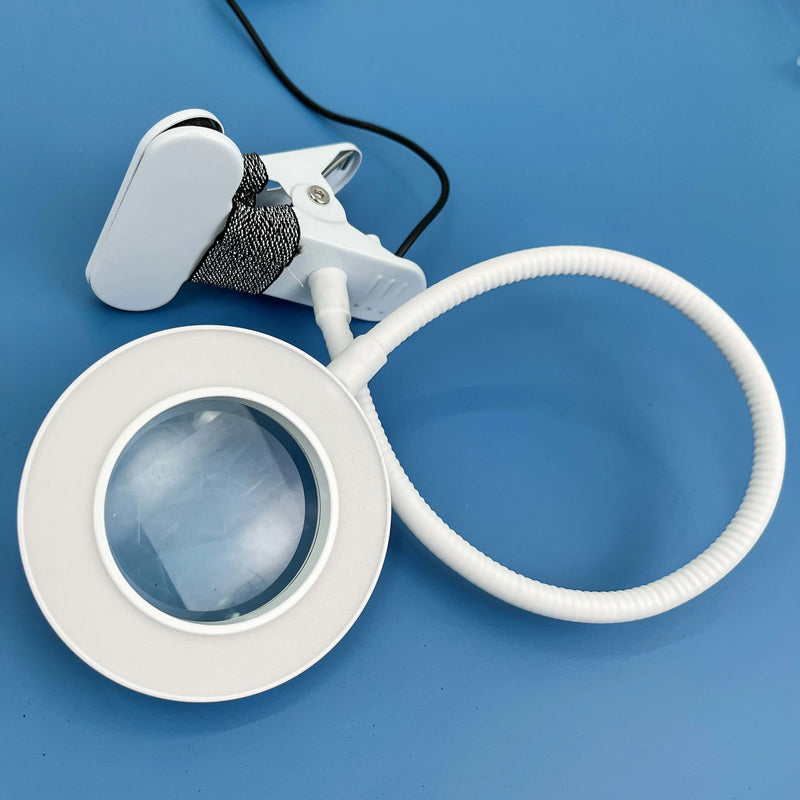 Loupe à Clip LED Grossissante 10X – Bras Flexible