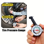 Manomètre Portable pour Pression des Pneus – Voiture & Moto