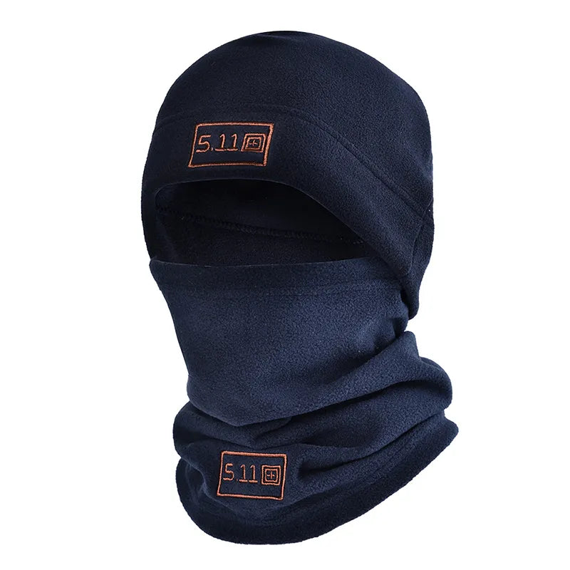 Cagoule Thermique polaire pour Homme - Bonnet + Cache-cou