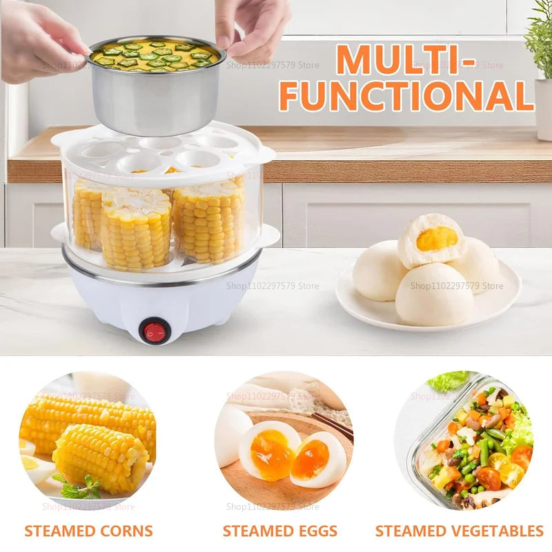 Cuiseur à Œufs Automatique – Rapide & Facile