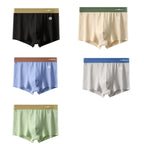 Lot 5 Boxers Homme Côtelés Respirants — Confort Quotidien, Sous-Vêtements