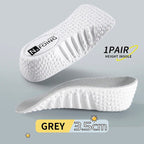 Memory foam height-increasing insoles