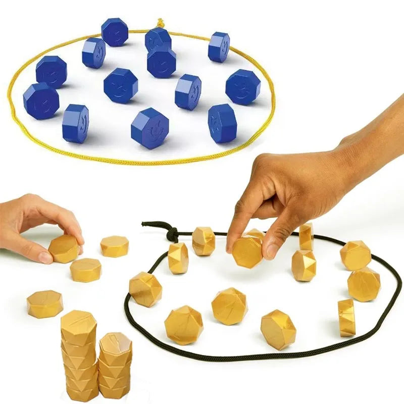 Jeu de Société avec Pierres Magnétiques – Jeu de Stratégie Interactif pour Enfants et Adultes
