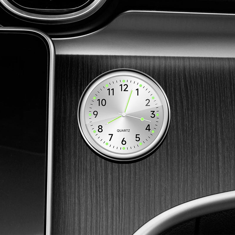 3x Mini Horloge Autoadhésive Lumineuse Quartz – Pratique & Discrète