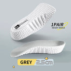Memory foam height-increasing insoles