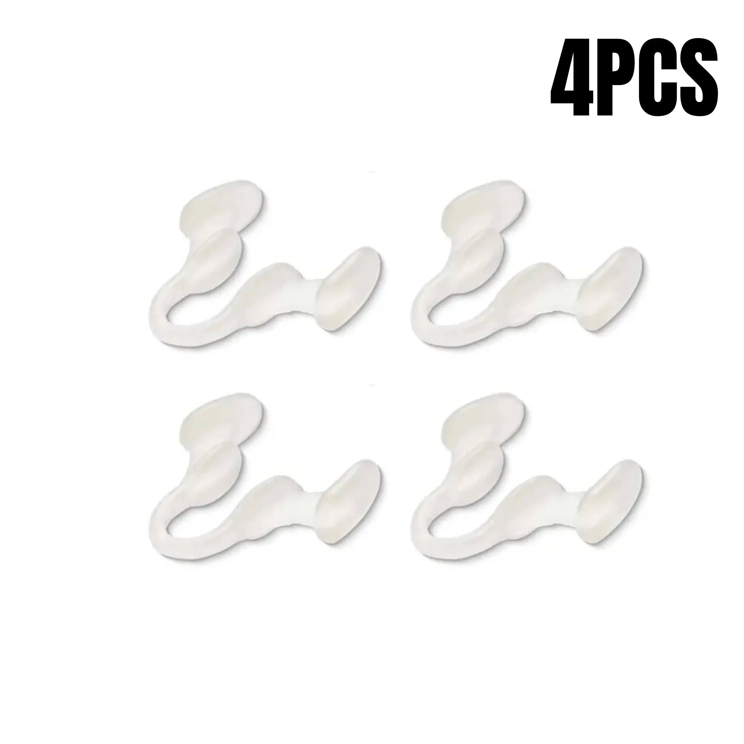 Lot de 4 Pince-Nez Anti-Ronflement - Sommeil de Qualité
