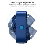 Mini Ventilateur Bureau Portable – Tête Pivotante 360°
