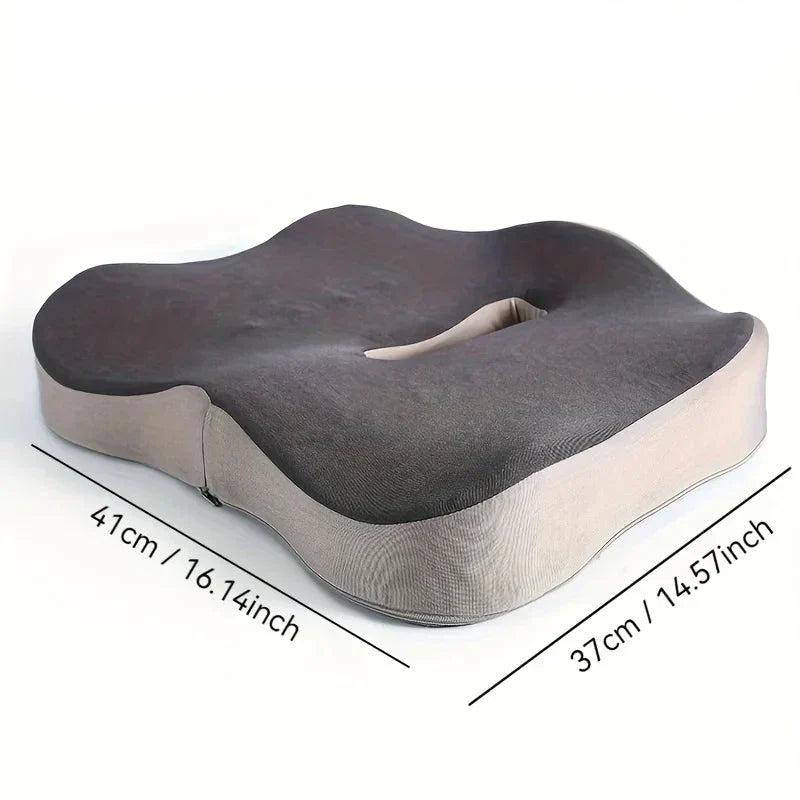 Coussin 3D à Mémoire de Forme – Soulage Dos & Coccyx