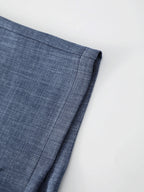 Ensemble Homme Chemise et Short en Coton et Lin – Tenue 2 Pièces Décontractée et Respirante