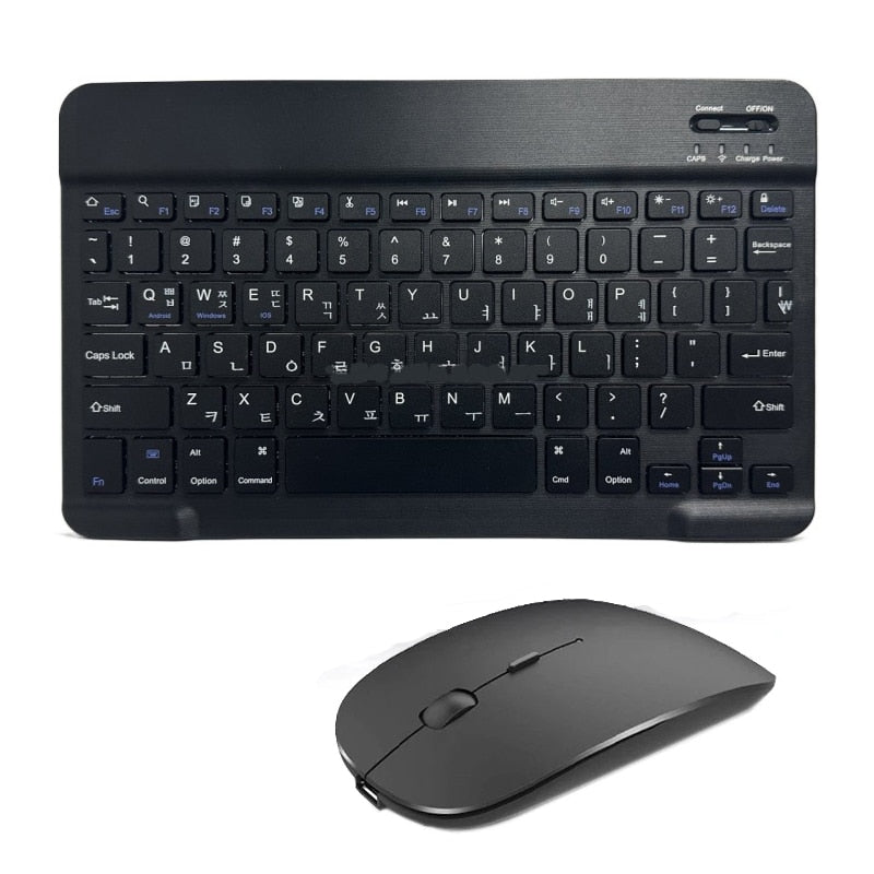 Mini Clavier et souris sans fil Bluetooth