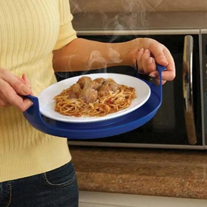 Support Anti-Chaleur pour Bol et Assiette au Micro-ondes