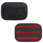Lot de 2 Organisateurs Intérieur de Voiture Auto-adhésif – Poche en Filet pour Téléphone, Pièces, Clés et Cartes