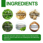 Lot de 36 Patchs genoux anti inflammatoires aux plantes
