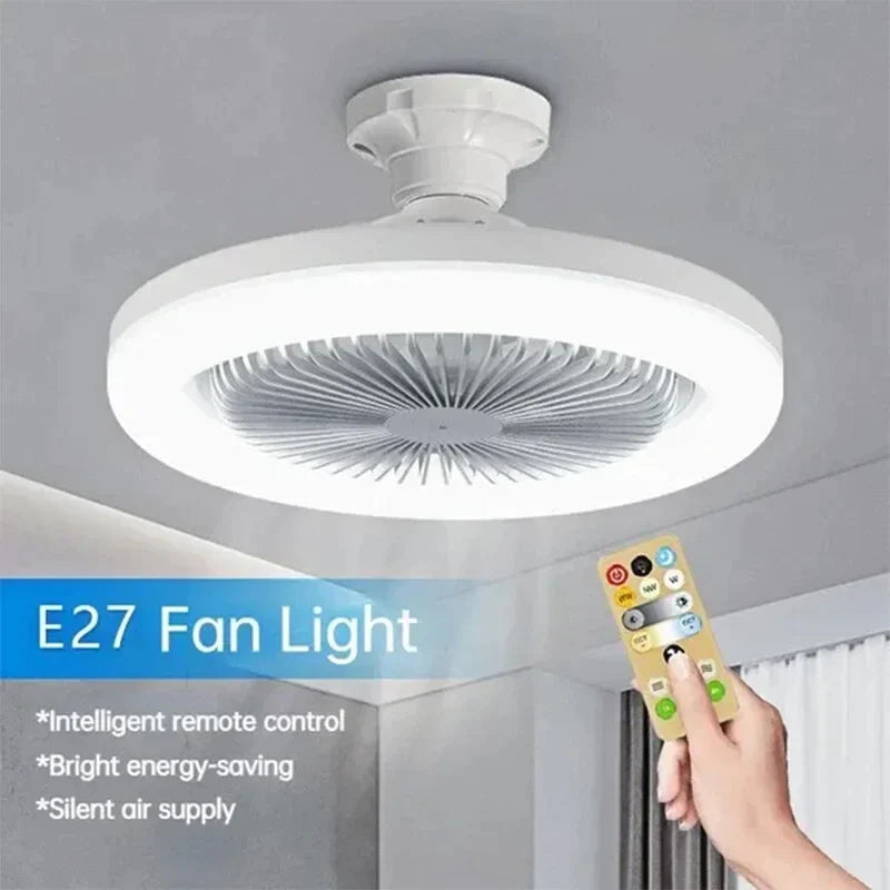 Ventilateur de Plafond Moderne À LED