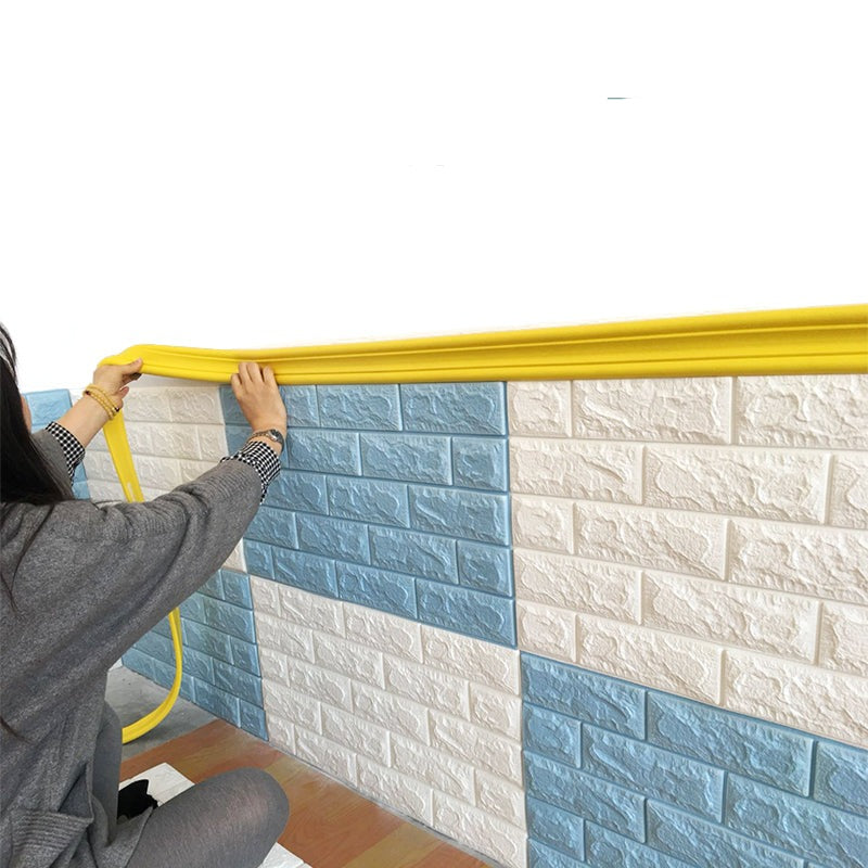 Bande de bordure murale 3D autocollante