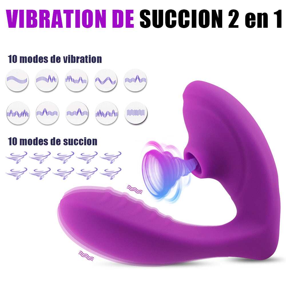 SUCKING - Vibromasseur 2 en 1