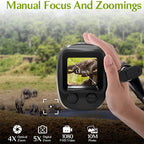 Caméra de chasse monoculaire 4K infrarouge vision nocturne