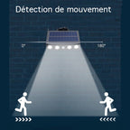 Lampe puissante solaire rotative