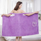 Snap Bath Towel Robe - ULTRA absorbent