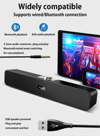 Barre de son Audio 360° Bluetooth - TV, PC, Smartphone