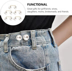 Lot de 3 Broches en perle pour décolleté