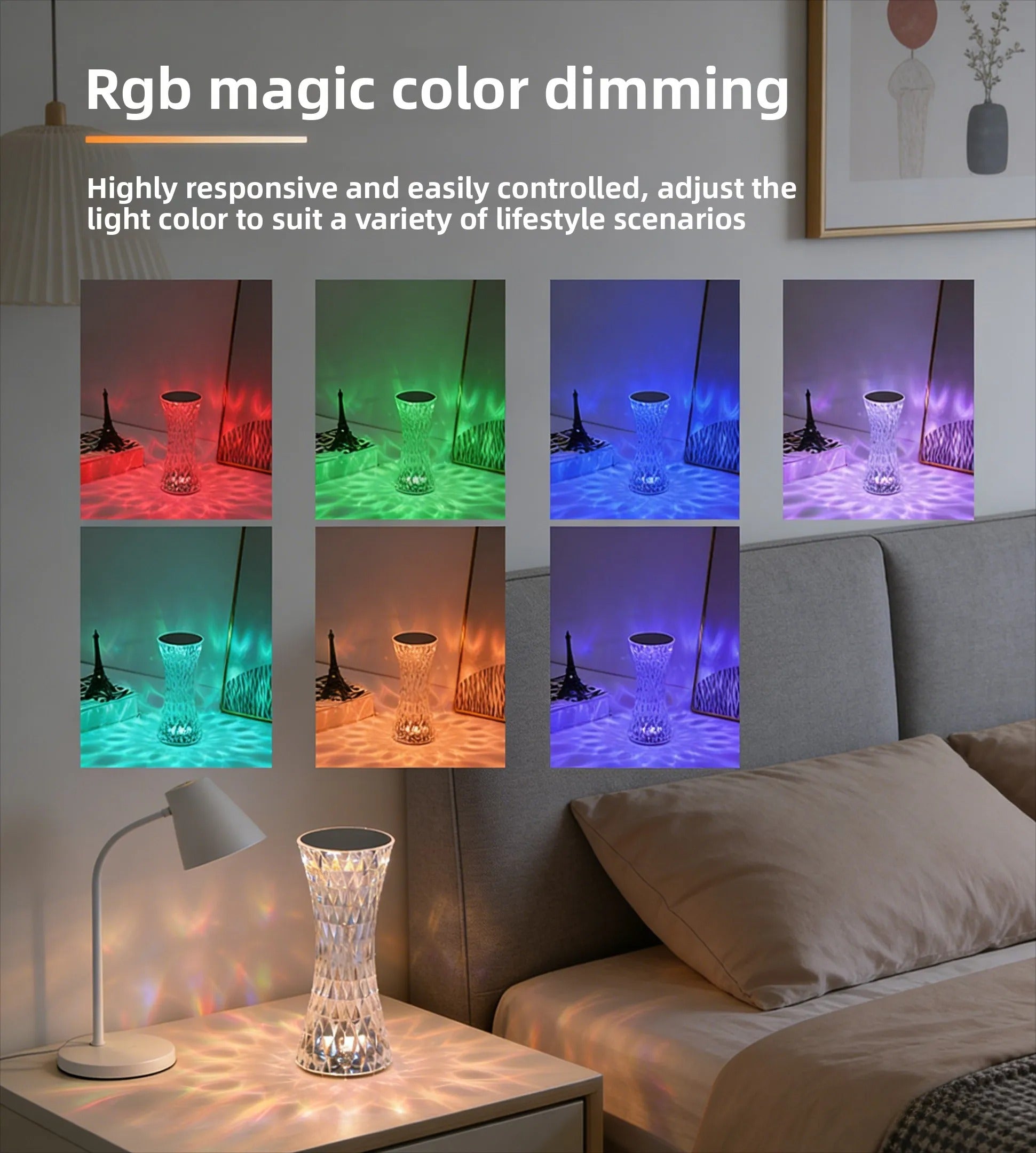 MAGICAL Crystal USB Lamp!