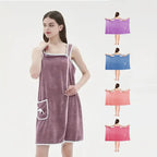 Snap Bath Towel Robe - ULTRA absorbent