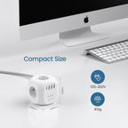 Multiprise rallonge USB 8 en 1 CUBE