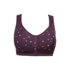Soutien-gorge 100% coton à imprimé floral