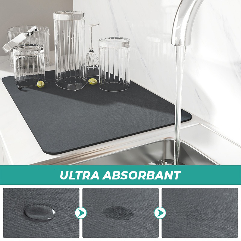 Tapis Absorbant Séchage Rapide