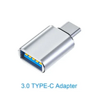 Lenovo - Mini clé USB 2TO en métal Haute Vitesse + Adaptateur Type-C OFFERT