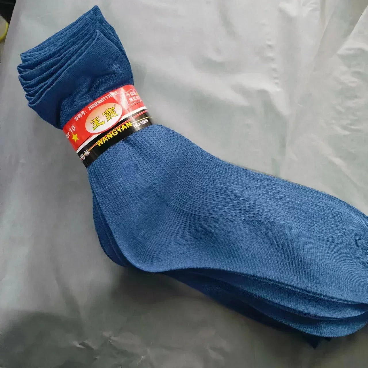 20x Chaussettes en Fibre de Bambou Ultra-Fines douces et respirantes