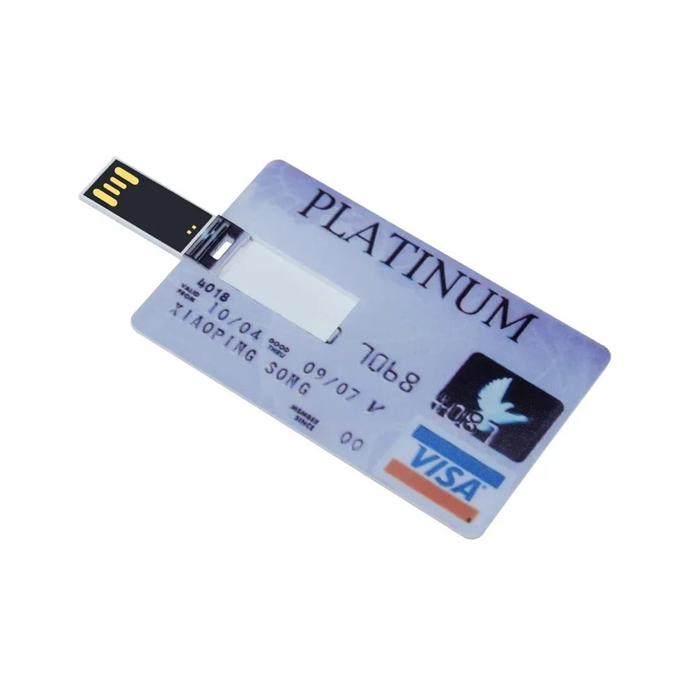 128Gb Ultra-Slim USB Flash Drive - Credit Card Size