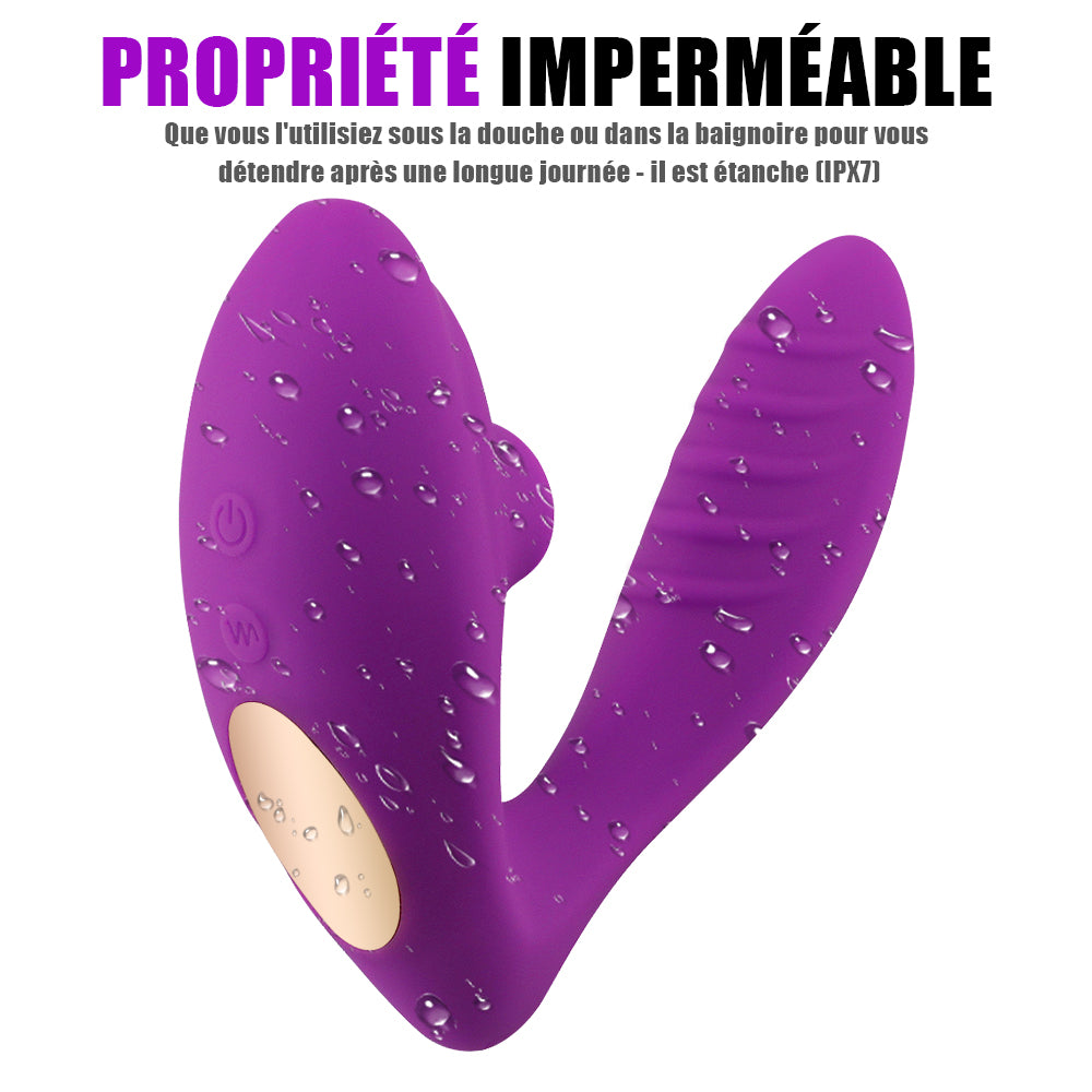 SUCKING - Vibromasseur 2 en 1