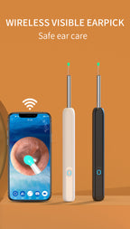 Nettoyeur d'oreilles souple avec caméra