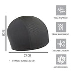 Bonnet de cyclisme respirant et anti-transpirant