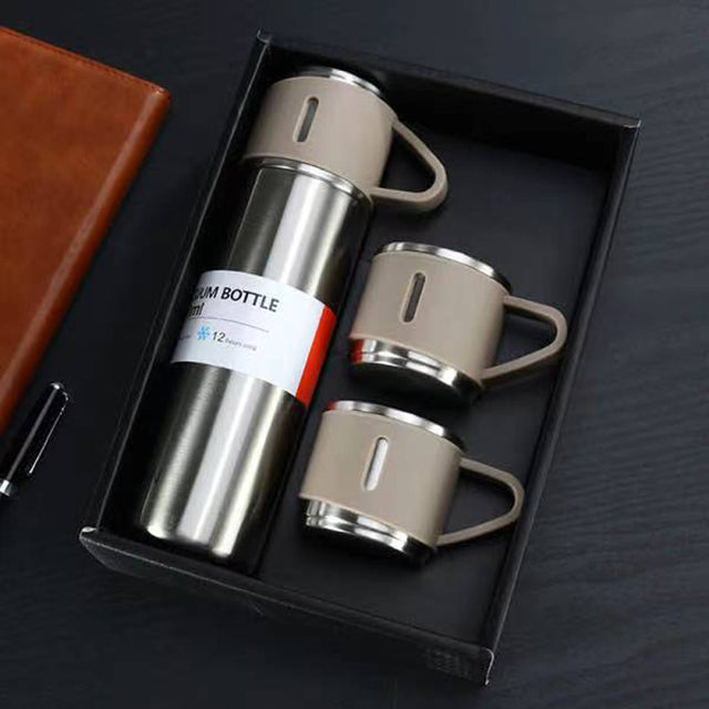 Thermos de voyage + 2 Tasses OFFERTES