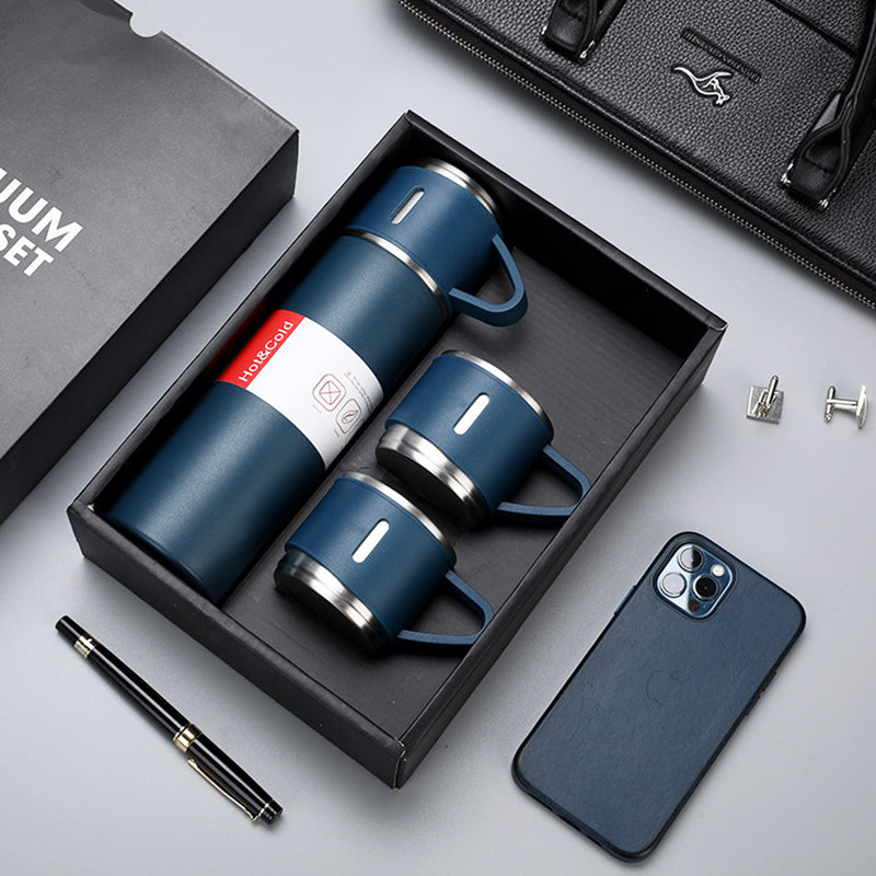 Thermos de voyage + 2 Tasses OFFERTES