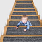14x Tapis de sol antidérapants pour escaliers