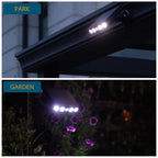 Applique murale LED solaire