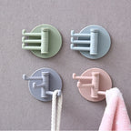Lot de 3 crochets muraux rotatifs 
