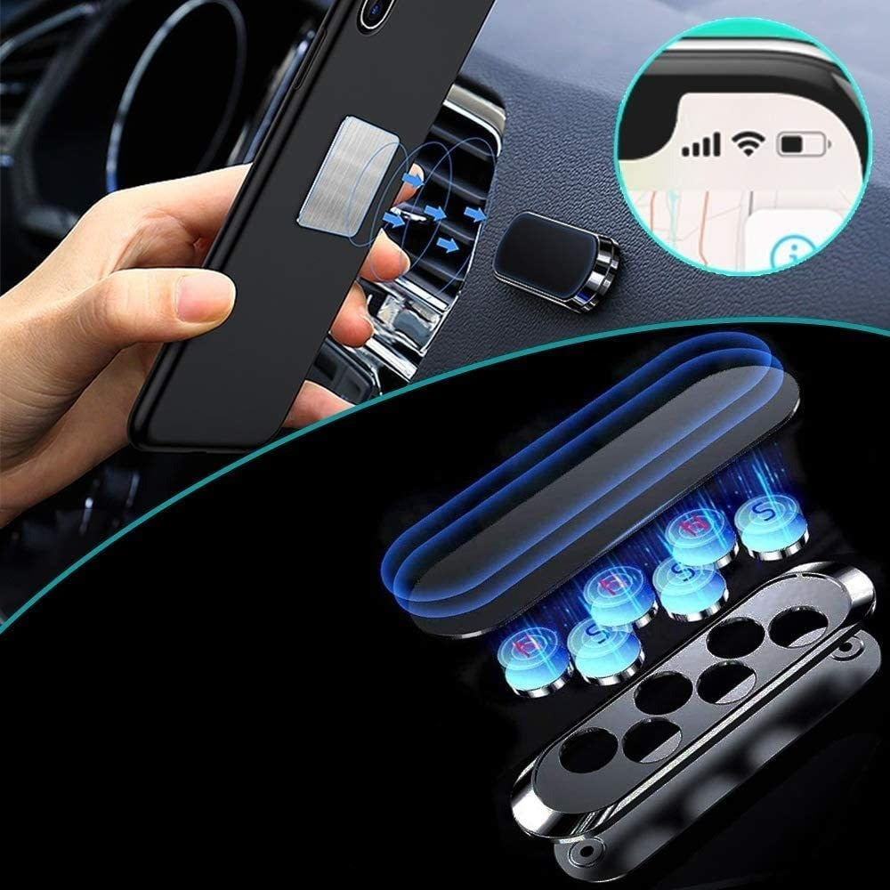 3x Support de téléphone magnétique