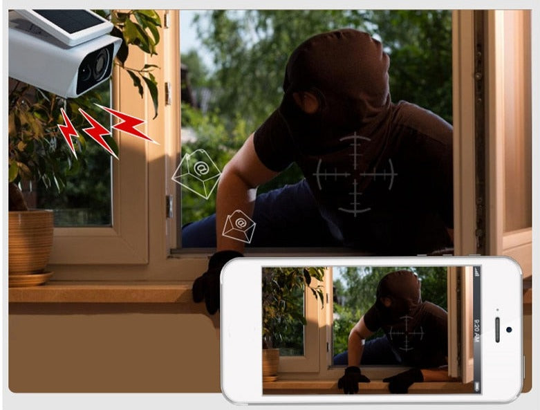 Caméra solaire nouvelle génération